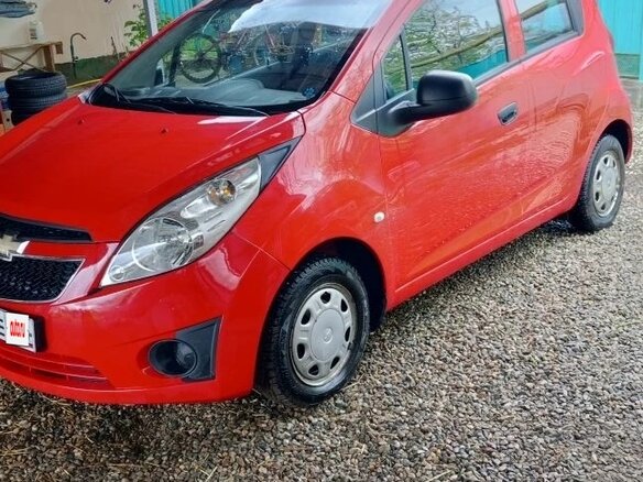 2013 Chevrolet Spark III, красный, 700000 рублей