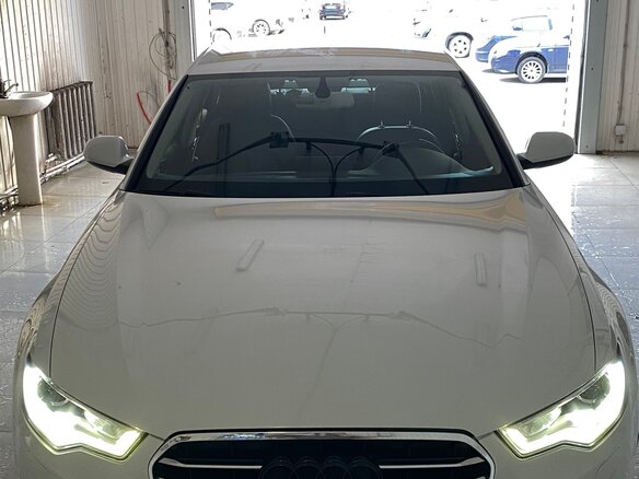 2013 Audi A6 IV (C7), белый, 2200000 рублей