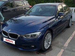 2017 BMW 3 серии 320i xDrive VI (F3x) Рестайлинг, синий, 2205000 рублей, вид 2