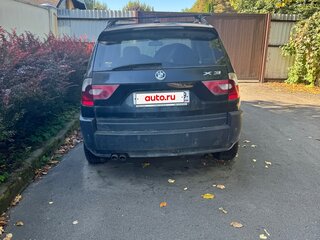 2005 BMW X3 30i I (E83), чёрный, 700000 рублей, вид 2
