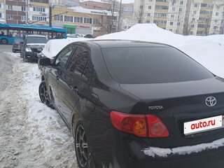2007 Toyota Corolla X (E140, E150), чёрный, 600000 рублей, вид 2