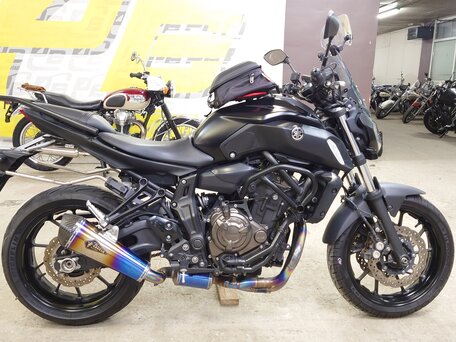 2019 Yamaha MT-07 (FZ-07), чёрный, 645000 рублей, вид 3