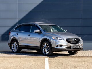 2014 Mazda CX-9 I Рестайлинг, серебристый, 1795000 рублей, вид 3