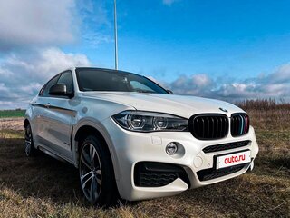 2018 BMW X6 30d II (F16), белый, 3450000 рублей, вид 4