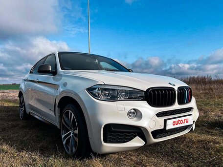2018 BMW X6 30d II (F16), белый, 3450000 рублей, вид 4