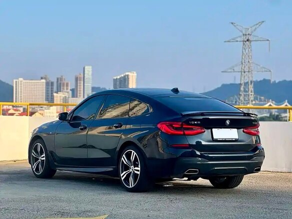 2022 BMW 6 серии 630i IV (G32) Рестайлинг, чёрный - вид 3