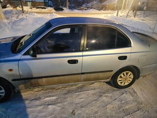 2008 Hyundai Accent ТагАЗ II, серебристый, 450000 рублей, вид 5