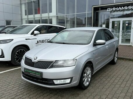 2015 Skoda Rapid I, серебристый, 830000 рублей, вид 1
