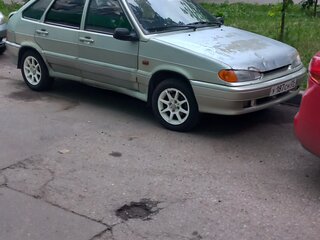 2006 Lada (ВАЗ) 2114, серебристый, 90000 рублей, вид 4