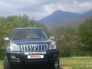 2006 Toyota Land Cruiser Prado 5-speed 120 Series, чёрный, 2430000 рублей, вид 4