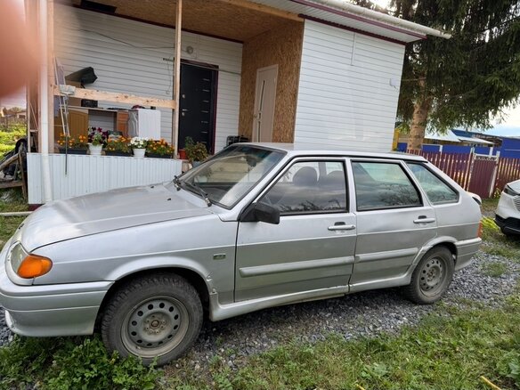 2008 Lada (ВАЗ) 2114, серебристый - вид 1