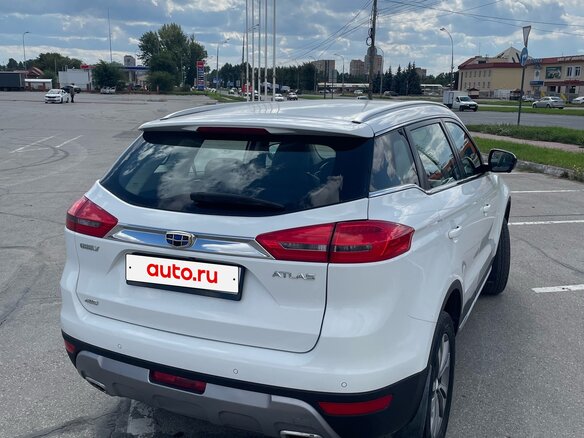 2019 Geely Atlas I, белый, 1750000 рублей - вид 5