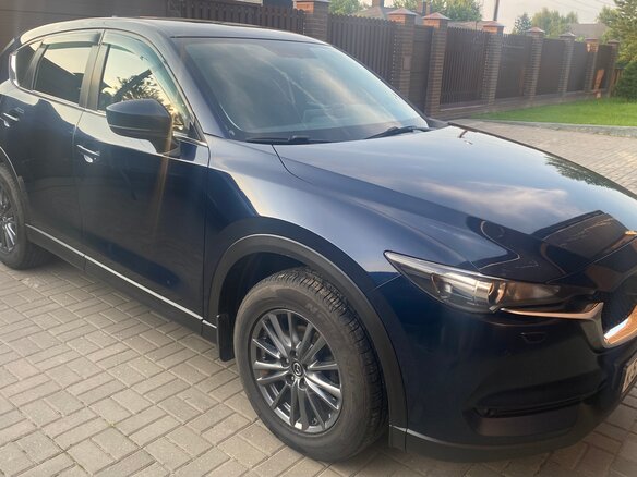 2017 Mazda CX-5 II, синий