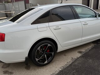 2012 Audi A6 IV (C7), белый, 1550000 рублей, вид 3