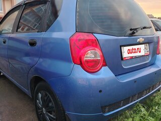 2009 Chevrolet Aveo I Рестайлинг, синий, 400000 рублей, вид 4