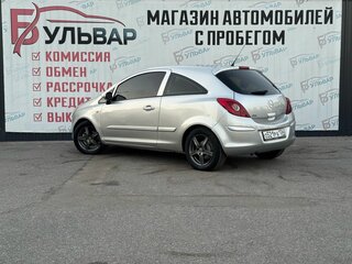 2007 Opel Corsa D, серебристый, 380000 рублей, вид 4