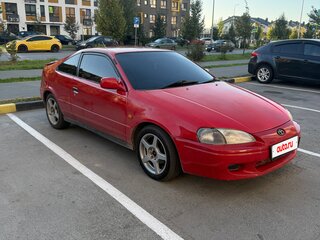 1997 Toyota Cynos II (L52, L54), красный, 175000 рублей, вид 4