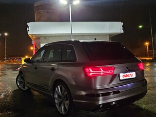 2015 Audi Q7 II (4M), серебристый, 3500000 рублей, вид 4