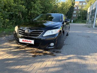 2011 Toyota Camry VI (XV40) Рестайлинг, чёрный, 1300000 рублей, вид 2