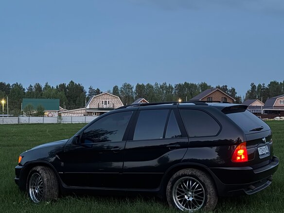 2003 BMW X5 3.0i I (E53), чёрный, 1100000 рублей - вид 5