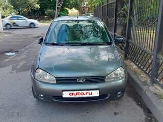 2007 Lada (ВАЗ) Kalina I, чёрный, 200000 рублей, вид 2