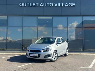 2012 Chevrolet Aveo II, серебристый, 464000 рублей, вид 1