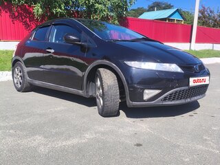2007 Honda Civic VIII, чёрный, 499000 рублей, вид 2