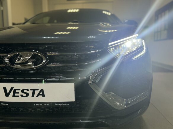2026 Lada (ВАЗ) Vesta I Рестайлинг (NG), серый, 1805000 рублей - вид 14