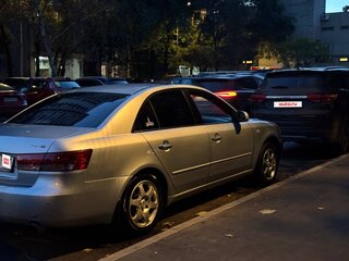 2006 Hyundai Sonata V (NF), серебристый, 650000 рублей, вид 1