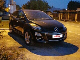 2011 Mazda CX-7 I Рестайлинг, чёрный, 1200000 рублей, вид 2