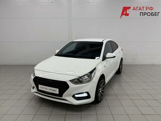 2019 Hyundai Solaris II, белый, 1375000 рублей, вид 1