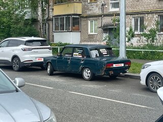 2004 Lada (ВАЗ) 2107, синий, 175000 рублей, вид 3