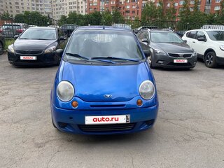 2008 Daewoo Matiz I Рестайлинг, синий, 170000 рублей, вид 2