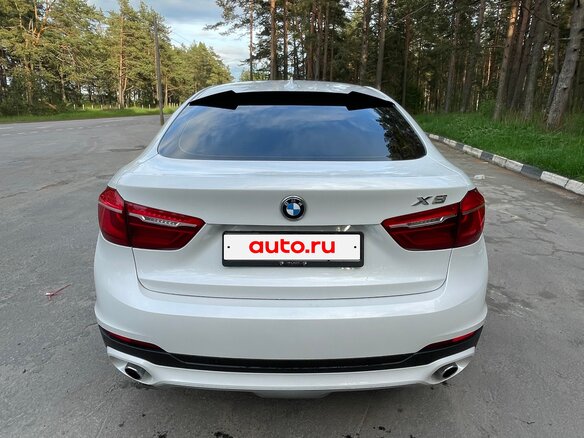2015 BMW X6 30d II (F16), белый, 3100000 рублей - вид 5
