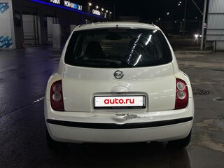 2006 Nissan Micra III (K12), белый, 290000 рублей, вид 2