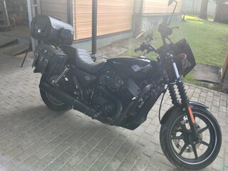 2016 Harley-Davidson Street 750, чёрный, 560000 рублей, вид 3