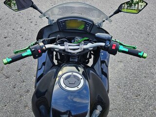 2011 Kawasaki ER-6F (Ninja 650R), чёрный, 450000 рублей, вид 5