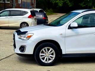 2013 Mitsubishi ASX I Рестайлинг, белый, 885000 рублей, вид 5