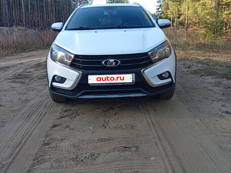 2018 Lada (ВАЗ) Vesta SW Cross I, белый, 950000 рублей, вид 1