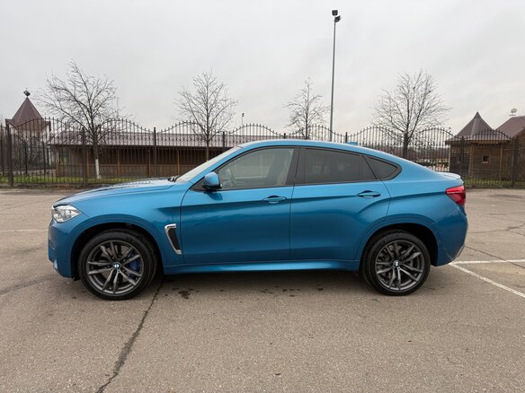 2017 BMW X6 M II (F86), голубой, 4099000 рублей - вид 9
