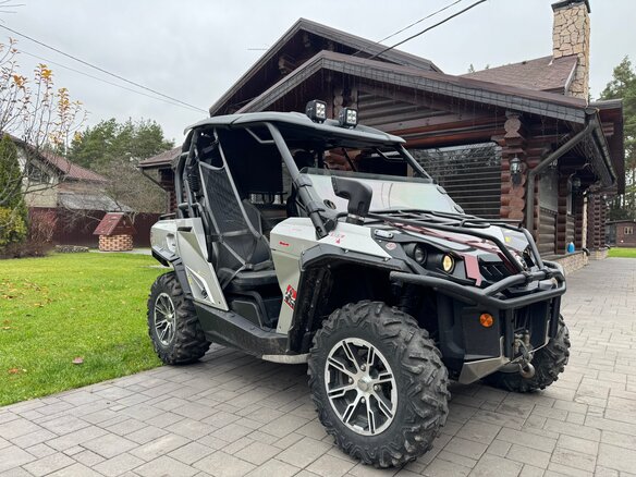 2013 BRP Can-Am Commander 1000, серый, 1390000 рублей