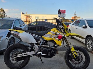 2005 Suzuki DR-Z 400 SM, жёлтый, 300000 рублей, вид 4