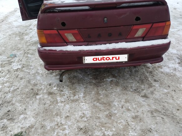 2004 Lada (ВАЗ) 2115, красный, 93000 рублей - вид 2