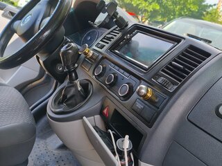 2011 Volkswagen Caravelle T5 Рестайлинг, серый, 1800000 рублей, вид 4