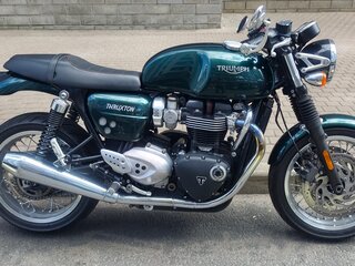 2019 Triumph Thruxton, зелёный, 1200000 рублей, вид 1