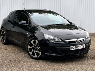 2014 Opel Astra GTC J Рестайлинг, чёрный, 949999 рублей, вид 1