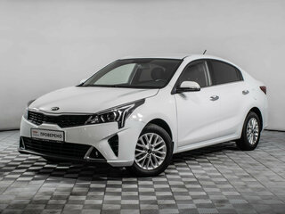 2020 Kia Rio IV Рестайлинг, белый, 1543000 рублей, вид 1