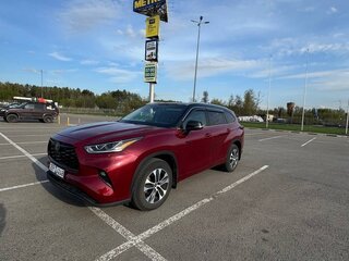 2020 Toyota Highlander IV (XU70), красный, 3800000 рублей, вид 5