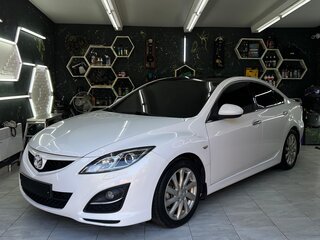 2011 Mazda 6 II (GH) Рестайлинг, белый, 1100000 рублей, вид 1
