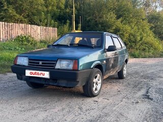 1999 Lada (ВАЗ) 2109, зелёный, 55000 рублей, вид 4
